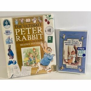 Peter Rabbit Bundle DK Ultimate Book + Benjamin Bunny VHS NEW Sealed CD